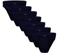 BRUBAKER - Slip Homme - Lot de 7 - Coton 100% - Bleu foncé - XL