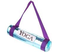 BRUBAKER - Suspension pour Sapin de Noël - Tapis de Yoga Bleu - Boule en Verre Soufflé - Peinte à la Main - Drôle & Originale - Décoration Arbre de Noël - 11,2 cm