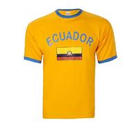 BRUBAKER T-Shirt Équateur - Collection Supporter - Jaune - M