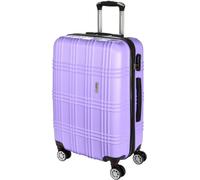 BRUBAKER Valise Bahamas - Bagage avec Serrure à Combinaison, 4 roulettes et Poignées Confortables - 43 x 66.5 x 28.5 cm ABS Trolley - Malette Rigide à Roues (L - Lilas Violet)