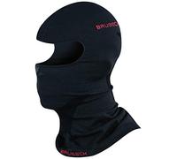 Brubeck - Cagoule multifonction, style motoAu choix : noir, blanc, demi-cagoule (excellente qualité, s'adapte à la forme du corps, différentes structures de matériaux). S/M 09. X-Face Merino Black