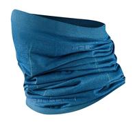 BRUBECK X-PERT Foulard multifonction 54% laine mérinos | Foulard moto et vélo | Accessoires de ski | Homme/femme, Taille : S - M, Couleur : Bleu Jeans
