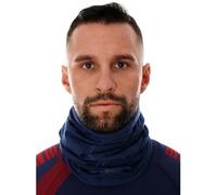 BRUBECK X-PERT Wool KM10360 Écharpe tubulaire multifonction pour femme 54% laine mérinos Pour le jogging et le sport Taille S à M Bleu marine