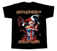 Bruce Dickinson Accident at Birth Rock Heavy Metal Black T-Shirt Black S