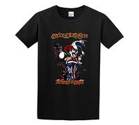 Bruce Dickinson Accident of Birth 1997 Jester Album Cover Mens T-Shirt Black Unisex Tee XXL