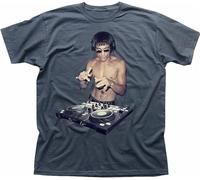 Bruce DJ Lee Rave Tjesto Kug-Fu Lee Jun-Fan Charcoal t-Shirt FN Mens