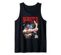 Bruce Lee Be Water Retro Martial Arts Poses Retro Movie Débardeur