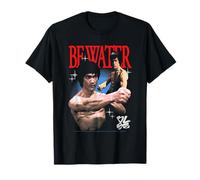 Bruce Lee Be Water Retro Martial Arts Poses Retro Movie T-Shirt