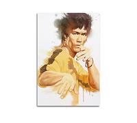 Bruce Lee EffortCanvas Poster décoratif sur toile pour chambre à coucher 40 x 60 cm