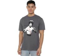 Bruce Lee Final Confrontation T-Shirt Unisexe, Anthracite, L