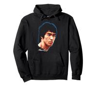 Bruce Lee Large Portrait with Signature Martial Arts Movie Sweat à Capuche