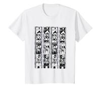 Bruce Lee Negative Film Strips Vintage T-Shirt, Enfant, Blanc, 2 Ans
