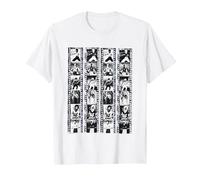 Bruce Lee Negative Film Strips Vintage T-Shirt, Homme, Blanc, S