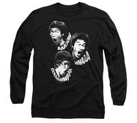 Bruce Lee Sounds of The Dragon Unisex Long Sleeve T Shirt, Black, Noir, XL Mixte