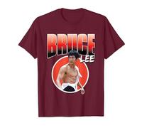Bruce Lee The Big Boss Fists of Fury Rétro T-Shirt, Homme, Marron, 3XL