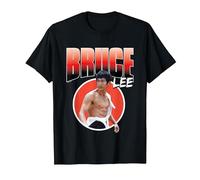 Bruce Lee The Big Boss Fists of Fury Rétro T-Shirt, Homme, Noir, 6XL