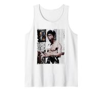 Bruce Lee To Understand Combat Quote Distressed Débardeur