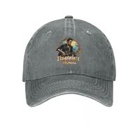 Bruce Rock Icon Springsteen Casquette de Baseball Casual en Détresse Lavé Heartland Rock Casquette de Soleil pour Hommes Femmes Toutes Saisons Voyage Chapeau Coton, pour Toutes Les Saisons