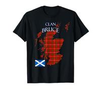 Bruce Scottish Clan Tartan Écosse T-Shirt