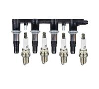 Bruce & Shark 1x Ignition Coils +4X Spark Plugs 55561655 pour Chevrolet Sonic 1.8L 2012-2018