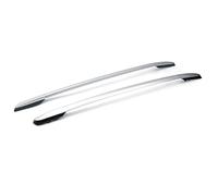 Bruce & Shark Aluminum Factory Silver Top Roof Rack Side Rails Bar pour Toyota RAV4 2013-2019