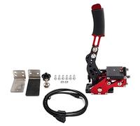 Bruce & Shark Frein à main pc PS4/PS5 compatible Logitech G29, frein à main progressif SIM Racing avec capteur Hall sans contact, structure en acier et aluminium CNC, plug and play 64 bits Rouge