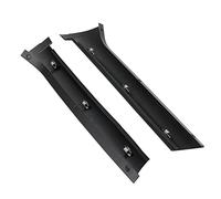 Bruce & Shark Pair Windscreen Pillar Moldings+Rivets pour Land Rover Discovery 2 1999-2004