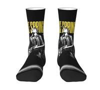 Bruce Singer Springsteen Rock Chaussettes The Boss rock band périphériques Unisexe tendance Couleur contrastée mi-tube Chaussettes Album classique couleur festival de musique soutien équipement