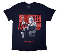 Bruce Springsteen 24 Guitar Photo T Shirt Size S