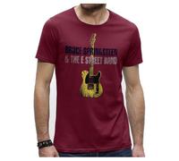 Bruce Springsteen and The E Street Band/T-shirt pour homme Rouge/rouge, rouge, M