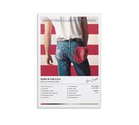 Bruce Springsteen - Born In The U.S.A. Poster sur toile pour décoration murale de salon, chambre à coucher, style sans cadre, 50 x 75 cm