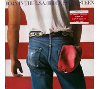 BRUCE SPRINGSTEEN - BORN IN THE USA LP UK CBS 1984 12 TRACK WITH INNER AND INSERT IN DEMO STAMPED SLEEVE (CBS86304)