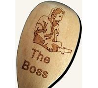 Bruce Springsteen Cuillère à pâtisserie en bois inspirée du Boss Cadeau pour fan