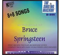 Bruce Springsteen Karaoke CD Singing Machine #809