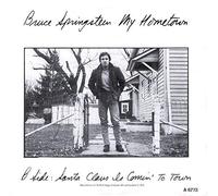 BRUCE SPRINGSTEEN - My Hometown/Santa Claus Is Coming To Town (7" Vinyl Single)(1985)(CBS A 6773)