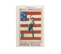 Bruce Springsteen Peinture décorative créative imperméable sans encadrement directement collée avec matériaux résistants à l'humidité et anti-salissure pour salon, chambre à coucher, décoration