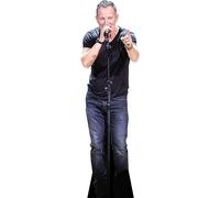 Bruce Springsteen (Singing) Silhouette en carton Grandeur Nature