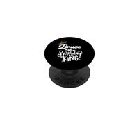 Bruce The Birthday King Chemise d'anniversaire pour Homme, garçon, Adolescent PopSockets PopGrip Adhésif