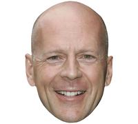 Bruce Willis (Laugh) Big Head. Masque plus grand que nature.