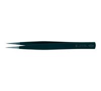 Brucelles de précision ESD, 130mm, inoxydable, antimagnétique, dérivant l¿électricité statique Knipex 92 28 69ESD