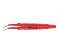 Knipex 92 37 64 Pince brucelle VDE pointue, courbée à 45°, fine 150 mm