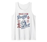 Bruce's Gym Boxe MMA Retro Design pour Le nom Bruce Débardeur
