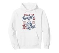 Bruce's Gym Boxe MMA Retro Design pour Le nom Bruce Sweat à Capuche