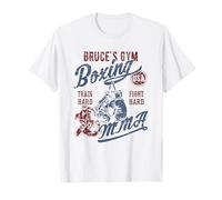 Bruce's Gym Boxe MMA Retro Design pour Le nom Bruce T-Shirt