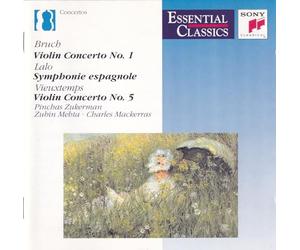 Bruch : Concerto pour violon n°1 - Lalo : Symphonie espagnole - Vieuxtemps : Concerto opur violon n° 5
