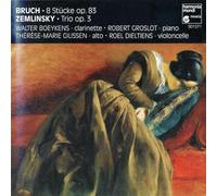 Bruch et Zemlinsky : Pièces pour clarinette
