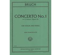 Bruch, Max - Concerto No 1 in g minor Op. 26 for Violin and Piano - by Francescatti - International