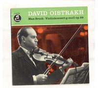 Bruch, Max - David Oistrach. Violinkonzert g-moll op. 26. David Oistrakh, Violine. Sinfonie-Orchester London. Dirigent: Lovro von Matacic. Schallplatte LP 25 cm Schellack