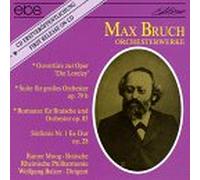Bruch - Sym #1 / Lorelei Over. / Orch Ste/Et Al