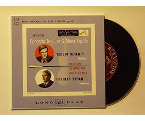 Bruch Violin Concertos & Schumann: Symphony no. 1 - -Original Jacket / Paper Slipcase Edition - Charles Munch